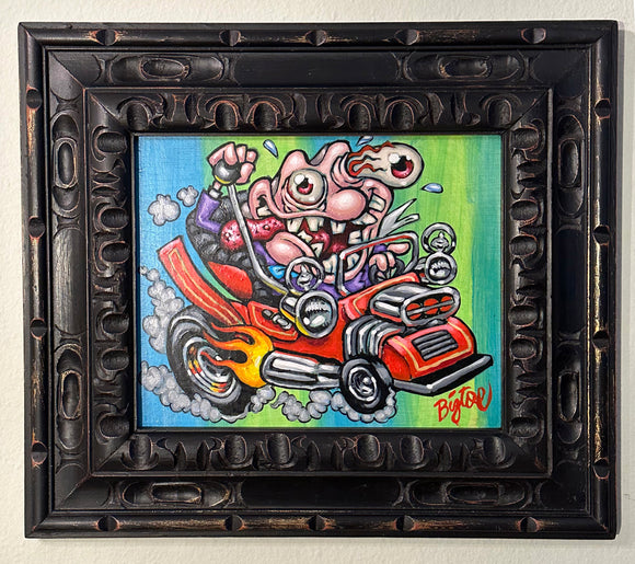 Mister Toad Fink Original Acrylic Painting